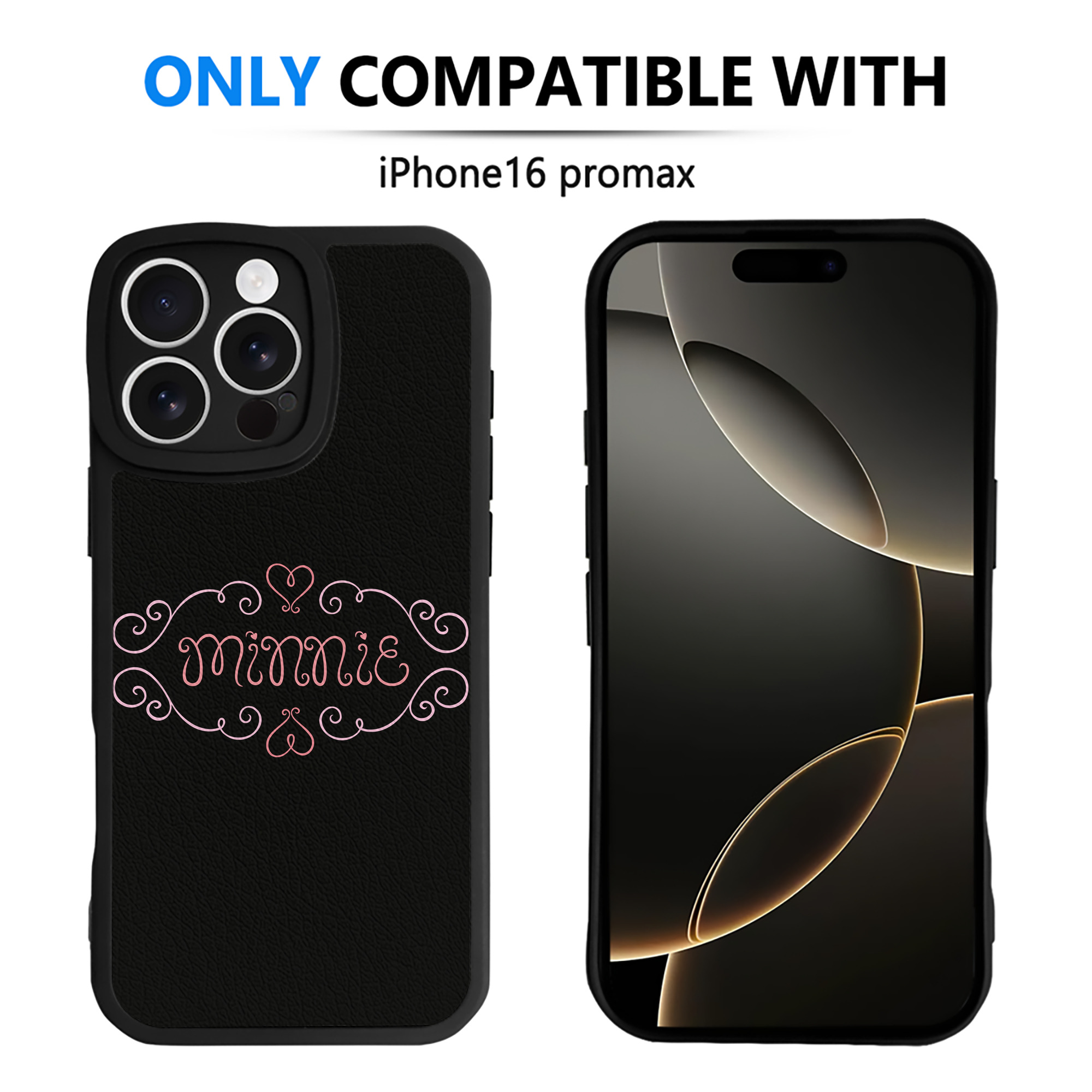 （画像用） ミッキーマウス Mickey Mouse 【iPhone 16シリーズ対応】シリコンスマホケース（レザー調） 材質：シリコン